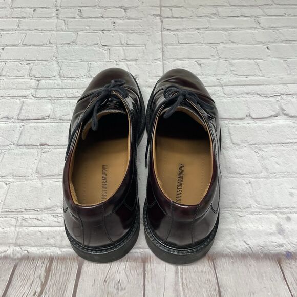 Johnston & Murphy Men 20-1253 Burgundy Leather Cap Toe Oxford Shoes Size 11.5 M main image 16